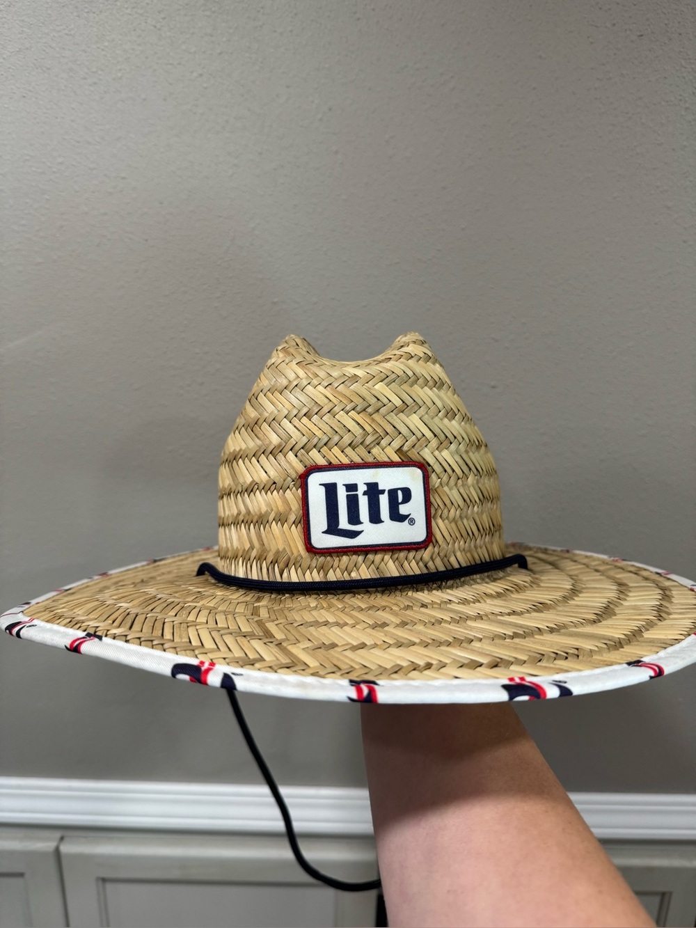 Miller Lite Straw Hat